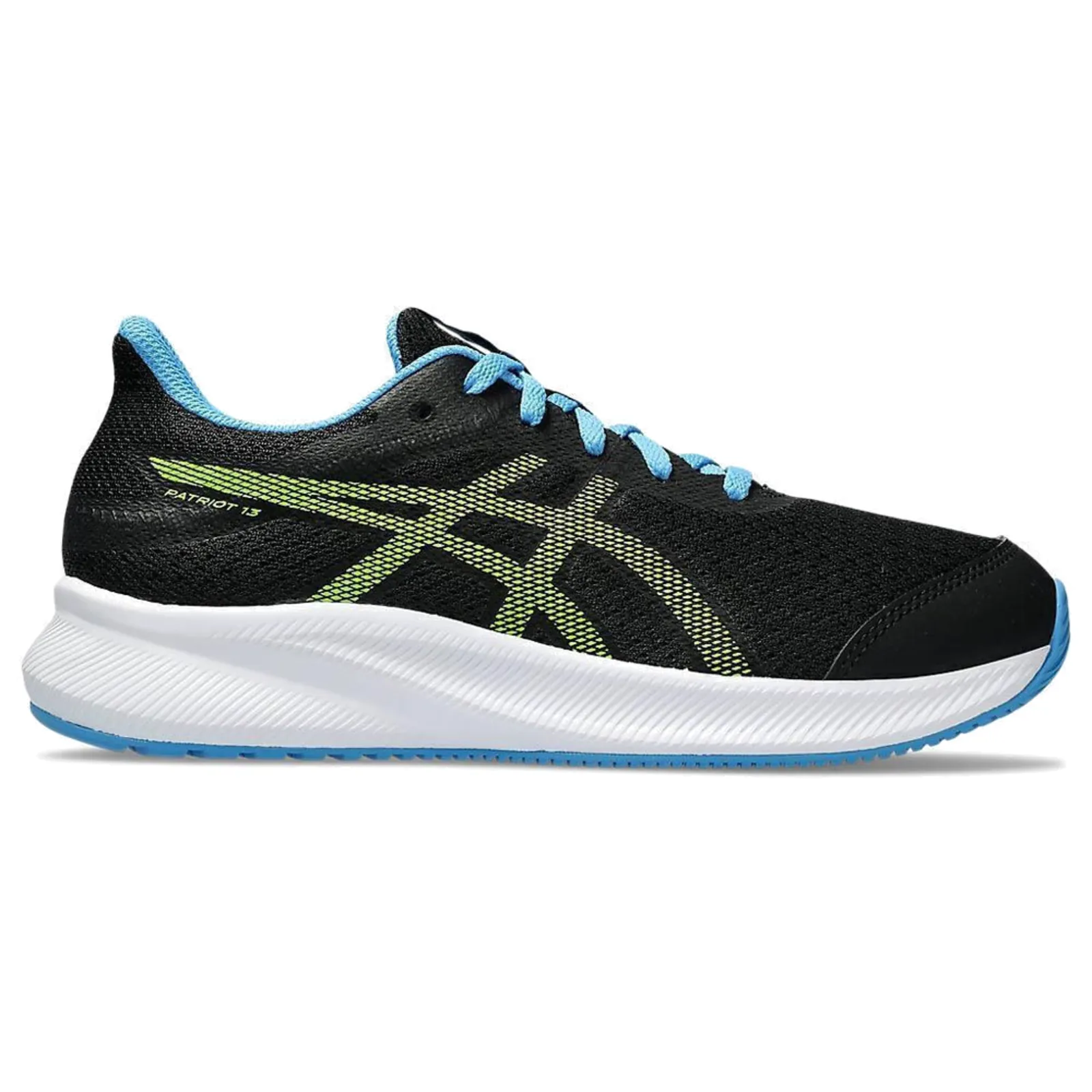 ASICS Αθλητικά Παιδικά Παπούτσια Running Gs Patriot 13 1014A267-009 Μαύρα