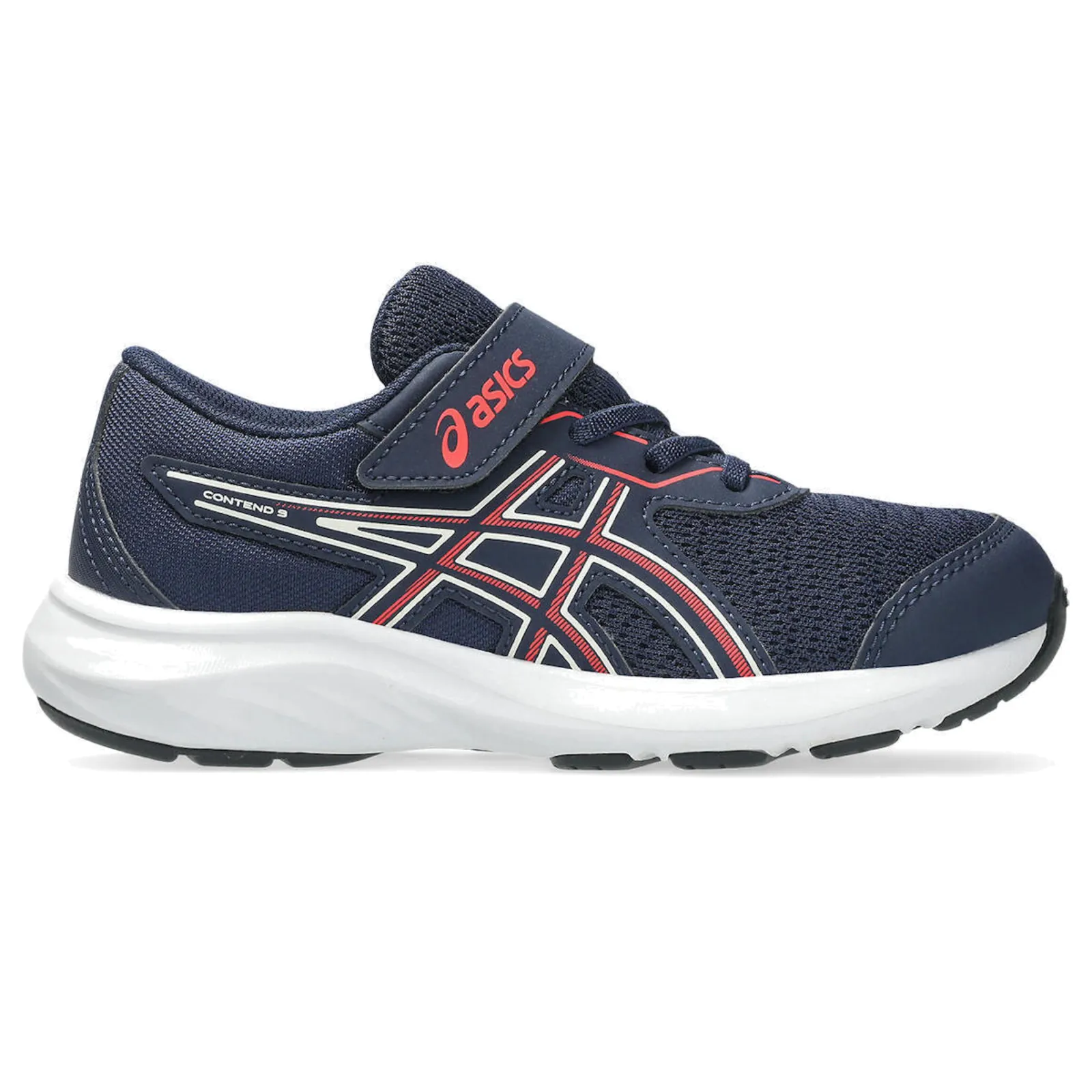 ASICS Gel-contend 9 Ps Αθλητικά Παιδικά Παπούτσια Running με Σκρατς Μπλε 1014A338-407