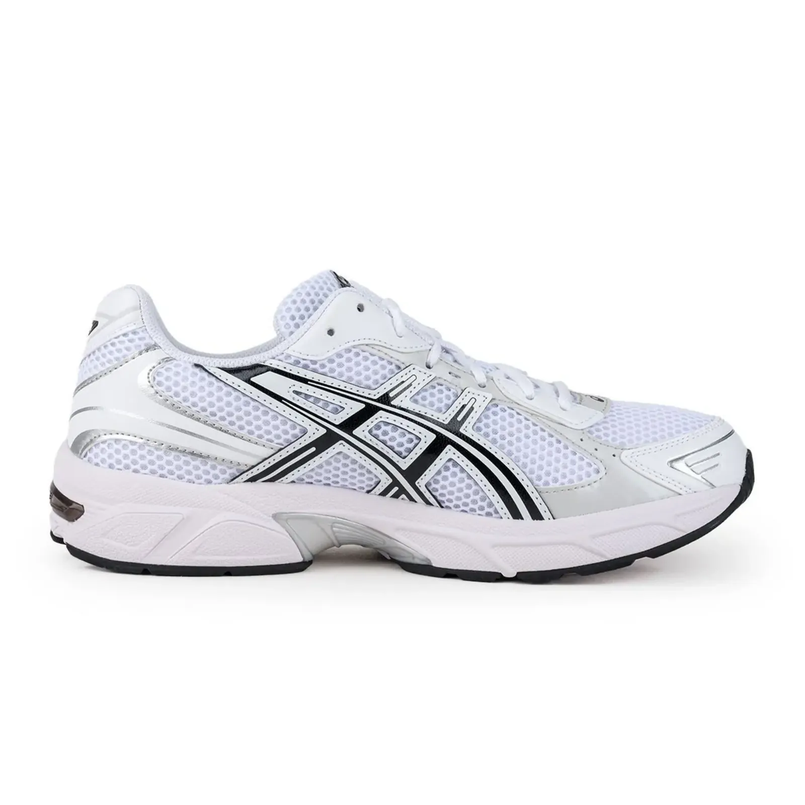 Ανδρικά sneakers ASICS Gel-1130 White / Black Unisex – πλάγια όψη