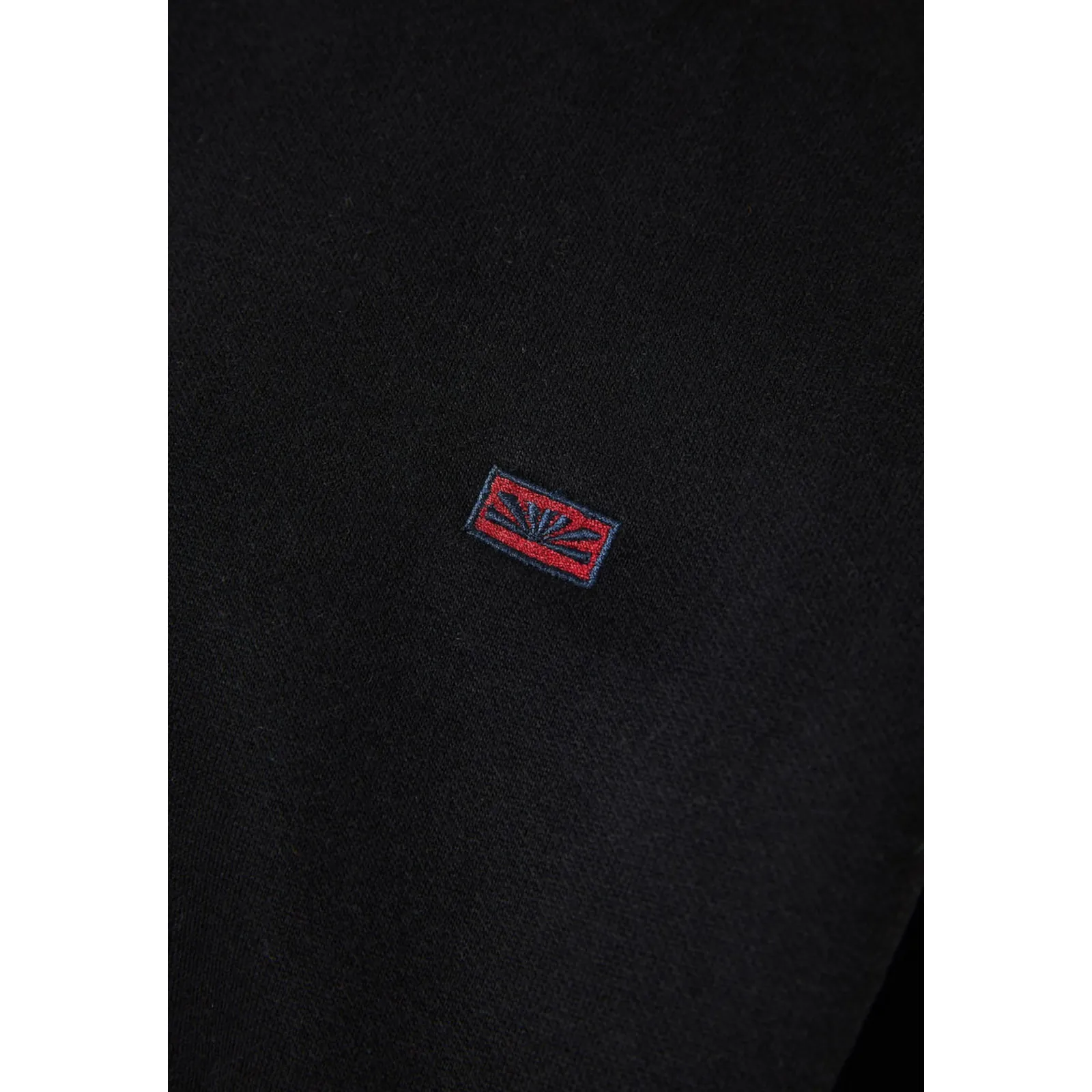 Funky Buddha Φούτερ Μαύρο Black (FBM010-040-06-BLACK) – Photo 4