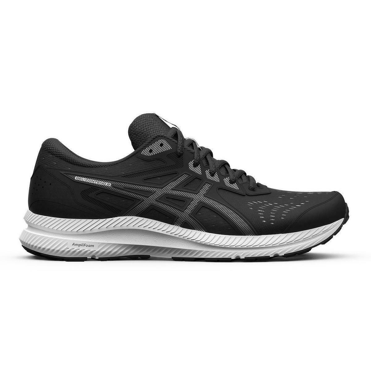 Asics Gel-Contend 8 Ανδρικά Αθλητικά Παπούτσια Running Μαύρα 1011B492-002M