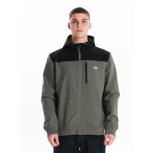 Emerson Ανδρικό Μπουφάν Bomber Πράσινο 242.EM10.18-Olive-Black
