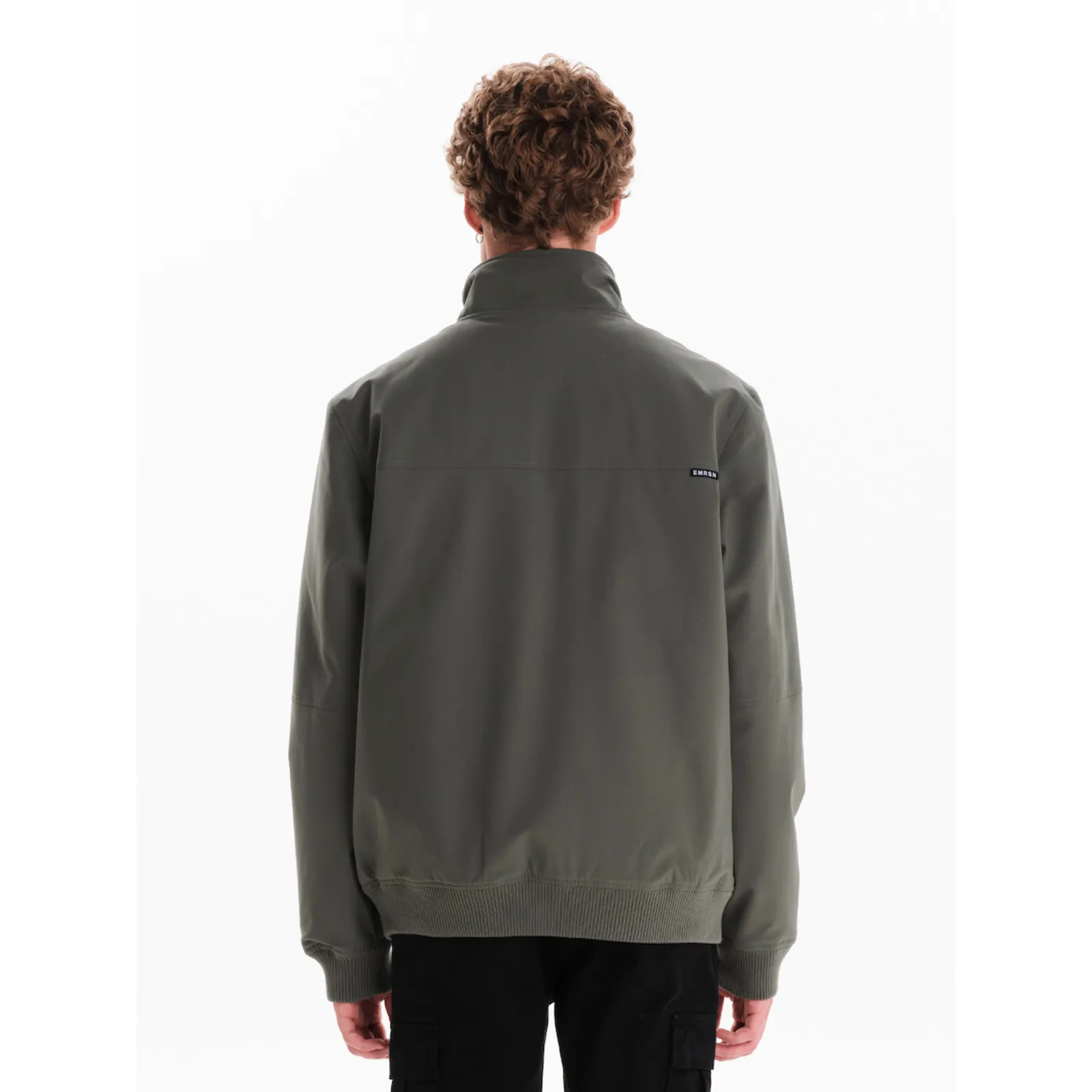 Emerson Ανδρικό Μπουφάν Bomber Πράσινο 242.EM10.65-Olive – Photo 2