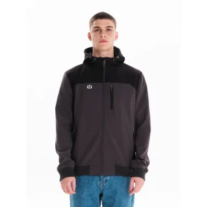 Emerson Bonded Ανδρικό Μπουφάν Γκρι 242.EM11.10-D-Grey-Black