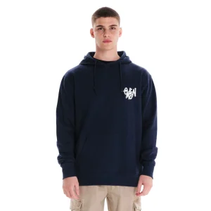 Emerson Φούτερ με Κουκούλα Μπλε Blue (242.EM20.09-Blue)