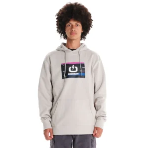Emerson Φούτερ με Κουκούλα και Τσέπες Grey (242.EM20.10-Grey)