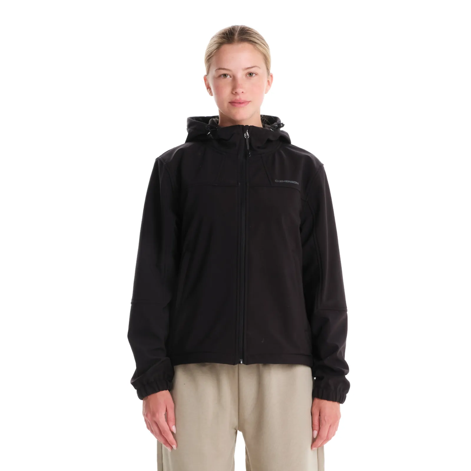Emerson Κοντό Γυναικείο Bomber Jacket Μαύρο 242.EW11.20-Black