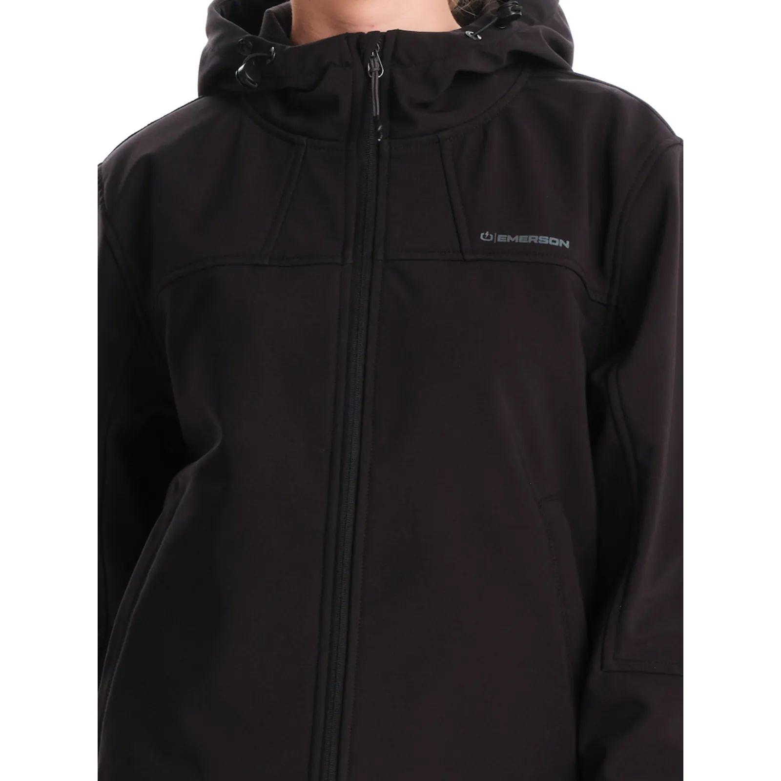 Emerson Κοντό Γυναικείο Bomber Jacket Μαύρο 242.EW11.20-Black – Photo 2
