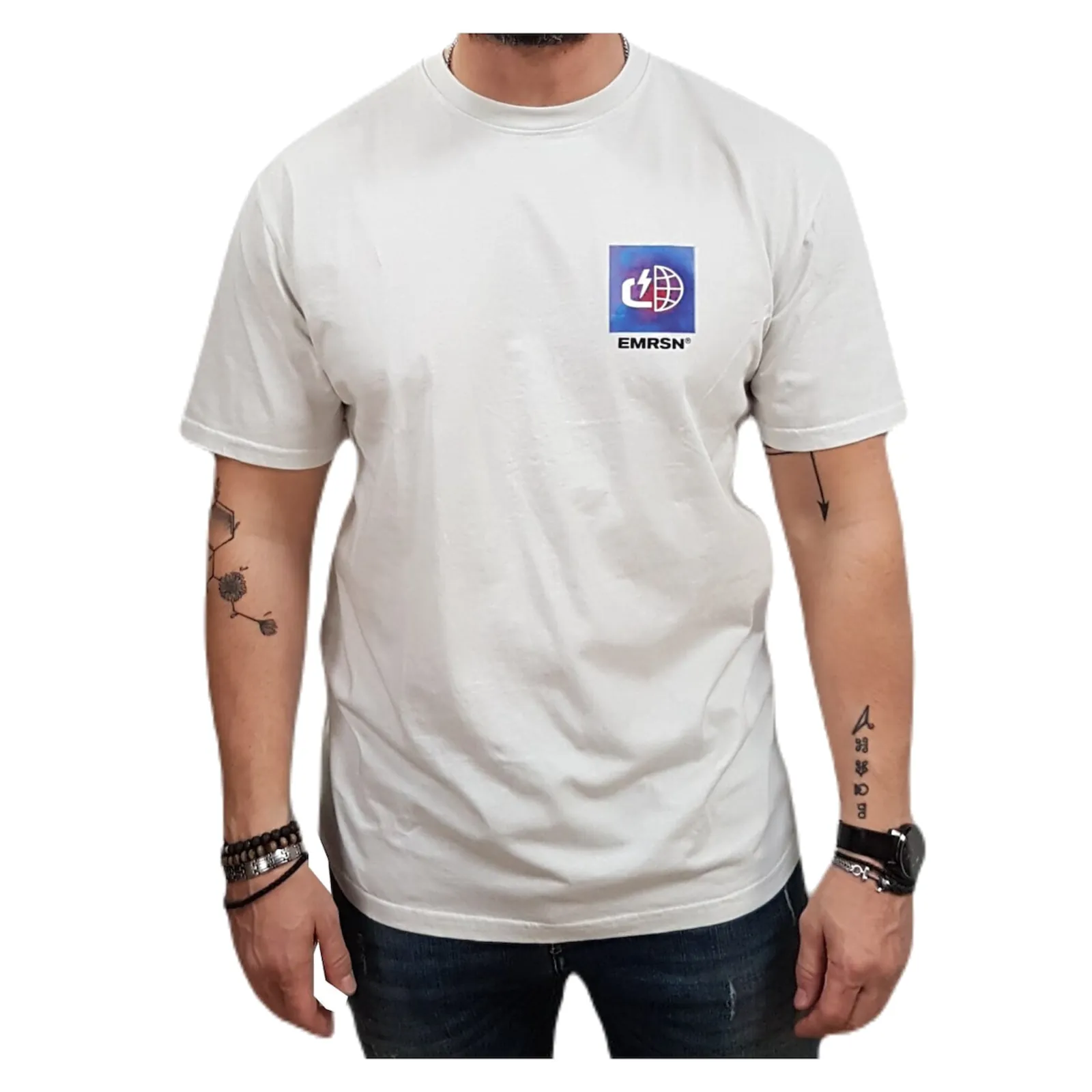 Emerson T-shirt Λευκό 251.EM33.37-Frosty-White