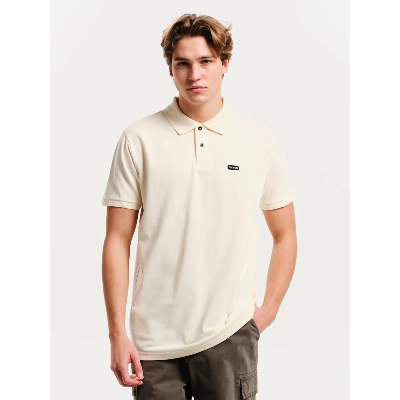 Emerson Polo Μπλούζα Κοντομάνικη Λευκή 251.EM35.59-Off-White