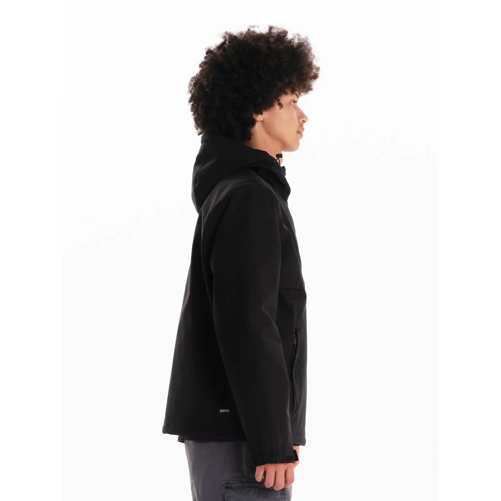 Emerson Μπουφάν Μαύρο 252.EM10.62A-Black-White – Photo 2