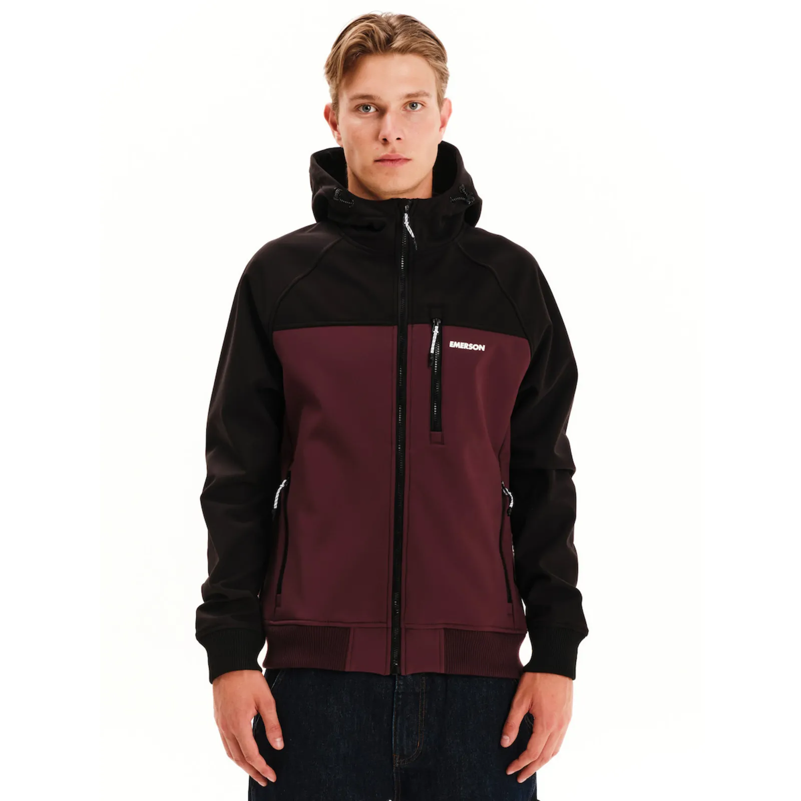 Emerson Μπουφάν Bomber Μπορντό 252.EM11.19-Wine-Black
