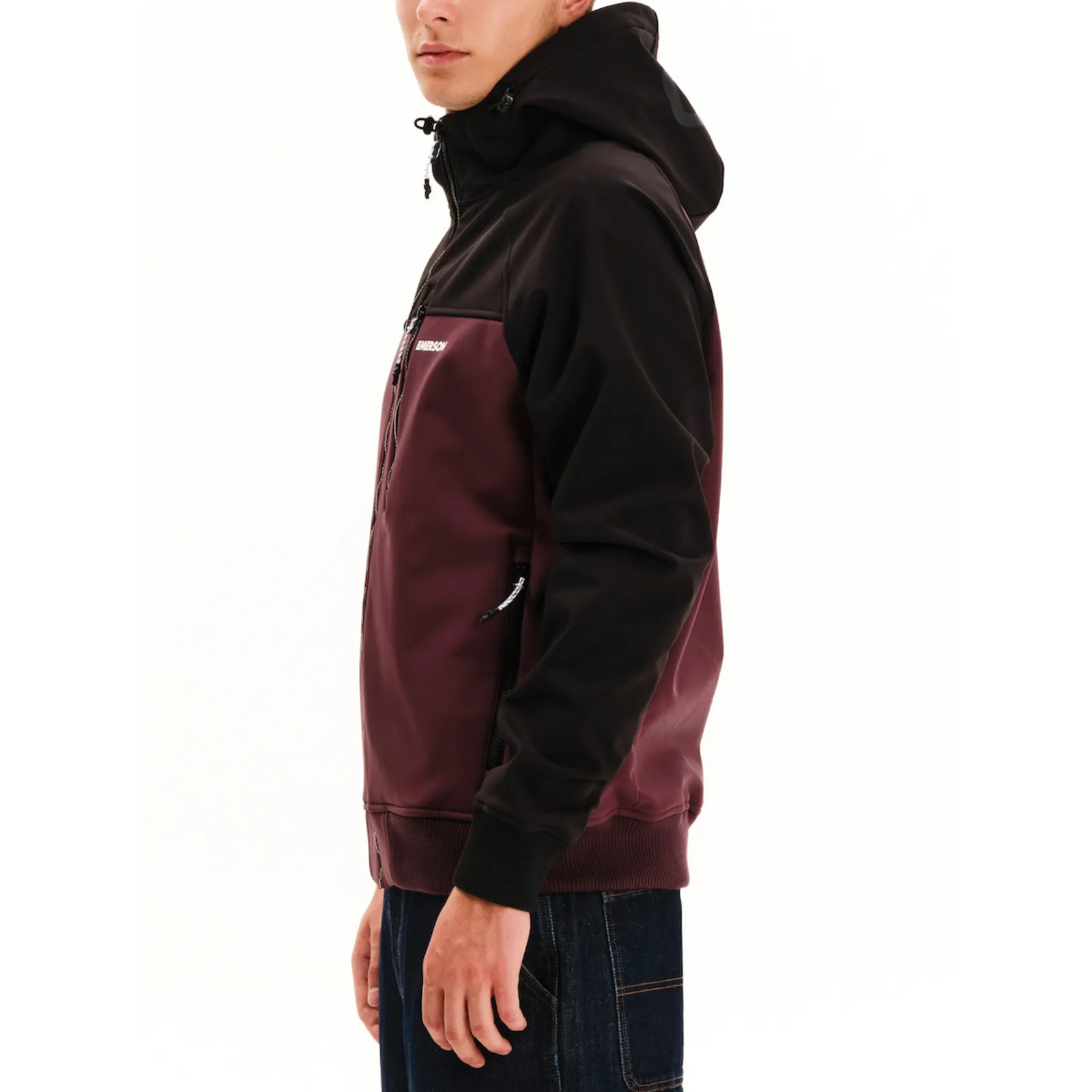 Emerson Μπουφάν Bomber Μπορντό 252.EM11.19-Wine-Black – Photo 2