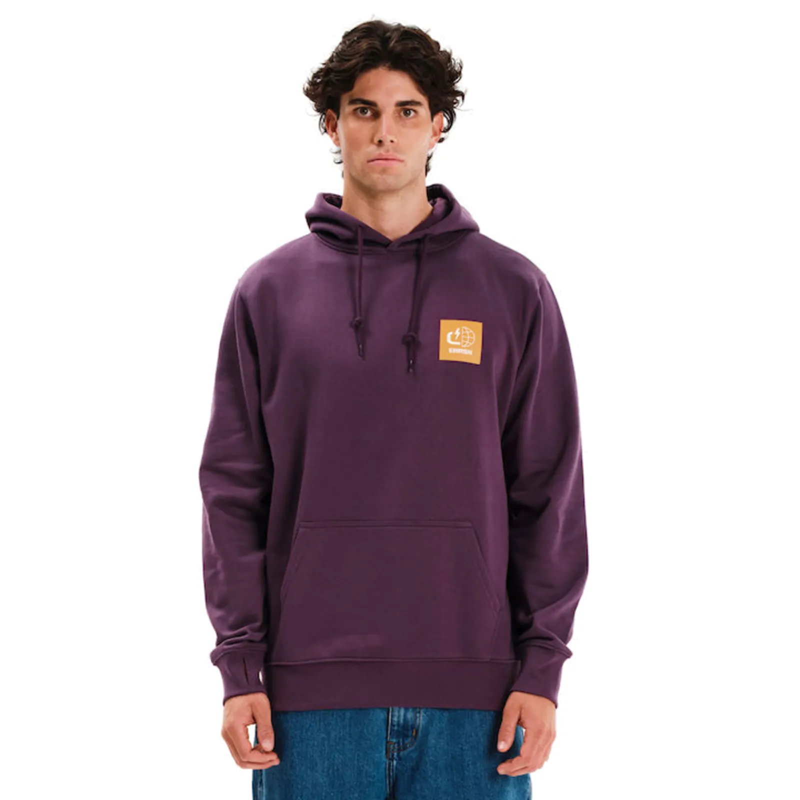 Emerson Φούτερ Fleece με Κουκούλα Grape-Purple (252.EM20.30-Grape-Purple)