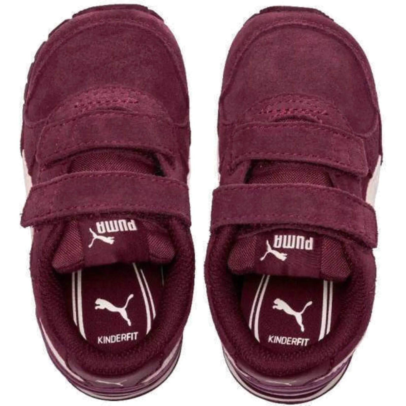 Puma Runner Παιδικά Sneakers με Σκρατς Μπορντό 366001-03 – Photo 3