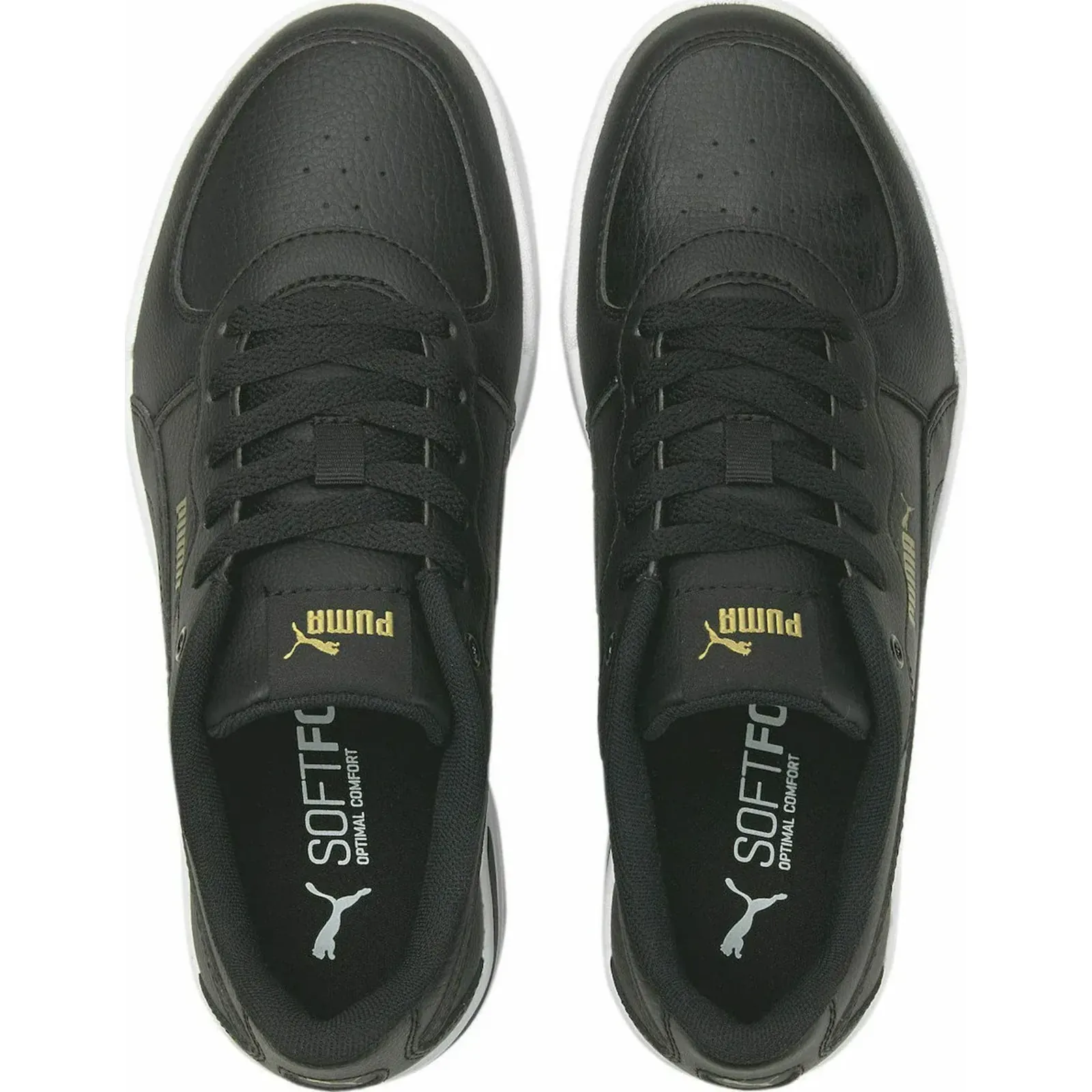 Puma Wedge Tennis Low Γυναικεία Sneakers Μαύρα Γυναικεία Sneakers (380750-02) – Photo 3
