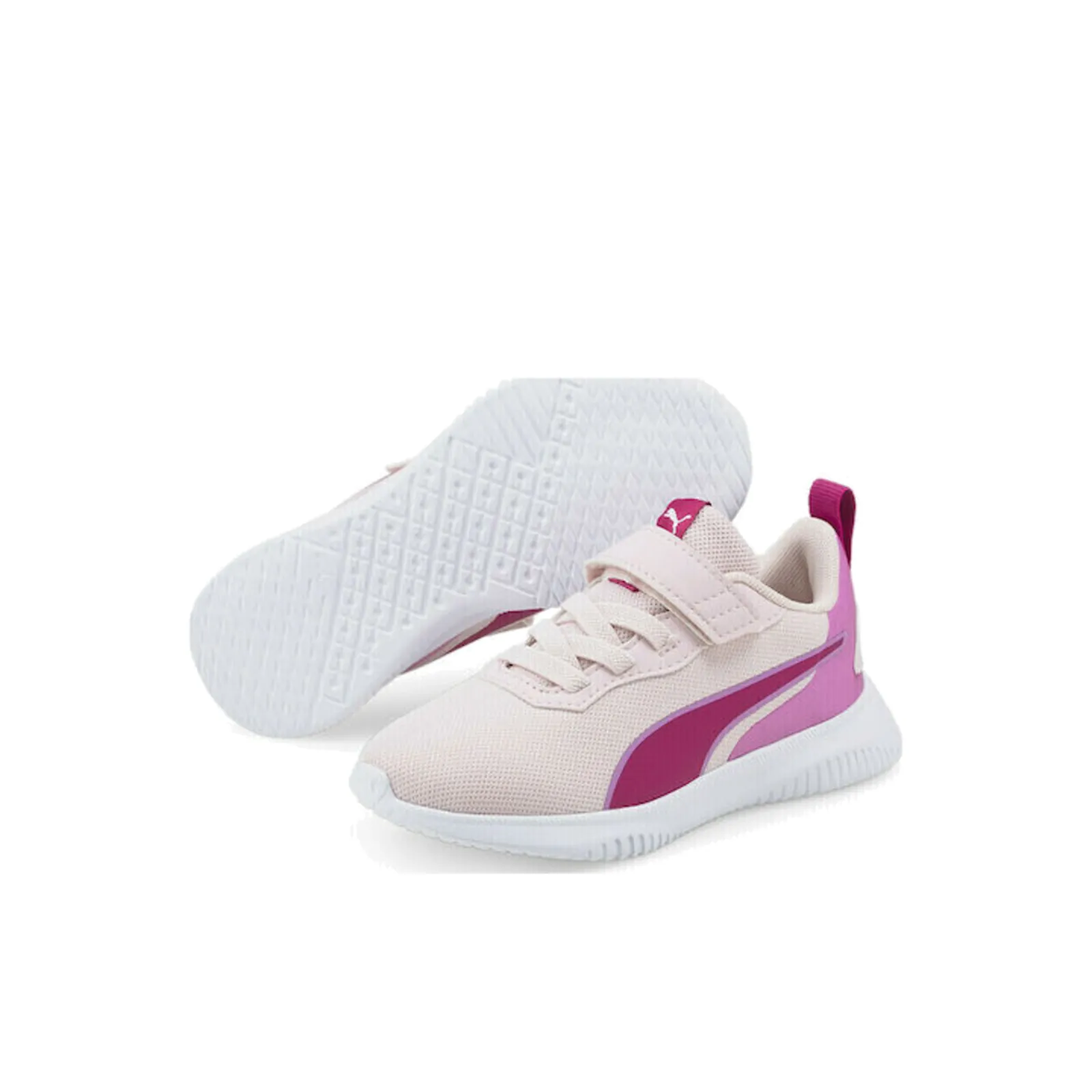Puma Flyer Flex Παιδικά Sneakers με Σκρατς Ροζ 383820-03