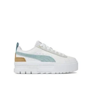 Γυναικεία sneakers  Puma Mayze Mix Flatforms Λευκό  λευκό – πλάγια όψη