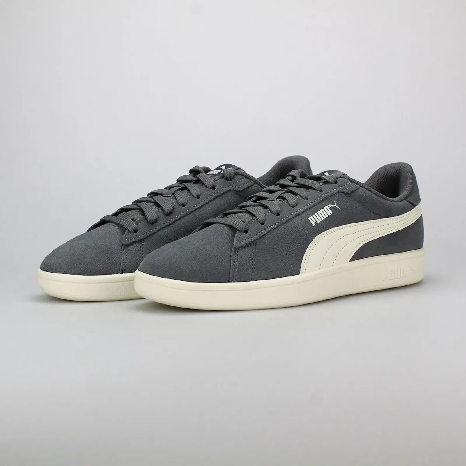 Puma Smash 3.0 Ανδρικά Sneakers Γκρι Ανδρικά Sneakers (390984-20) – Photo 4