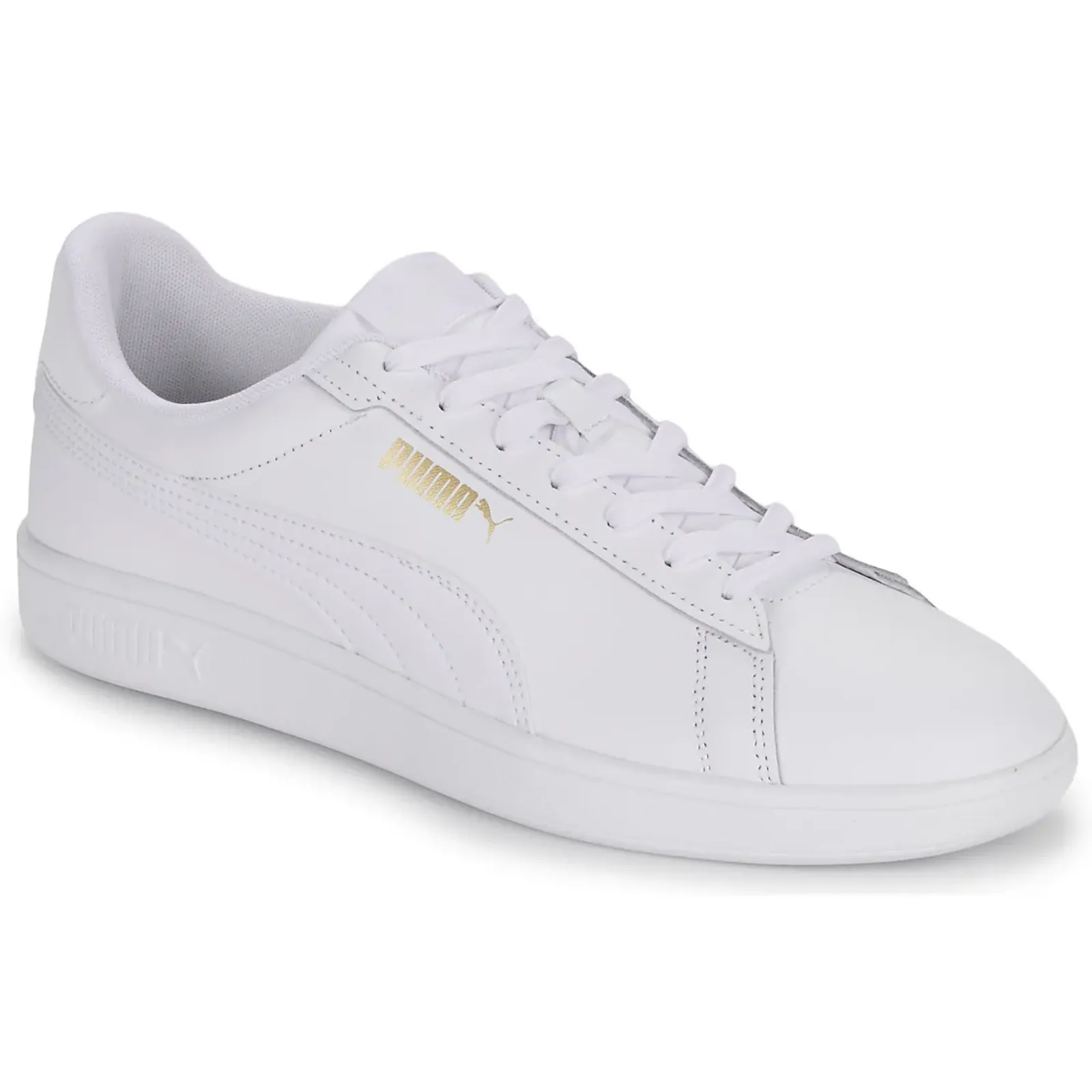 Puma Smash 3.0 Ανδρικά Sneakers Λευκά Ανδρικά Sneakers (390987-01) – Photo 3