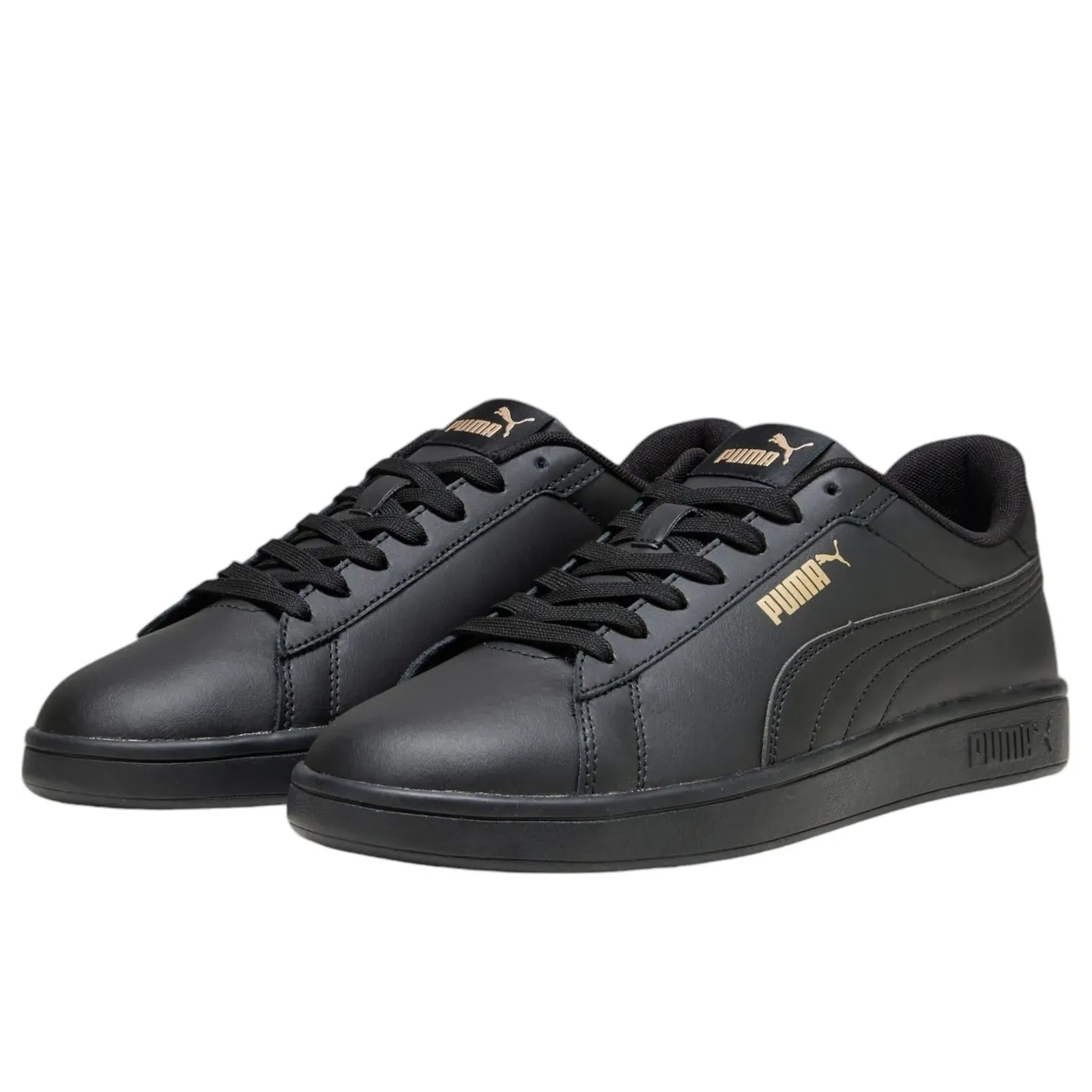 Puma Smash 3.0 Sneakers Μαύρα Ανδρικά Sneakers (390987-10) – Photo 1