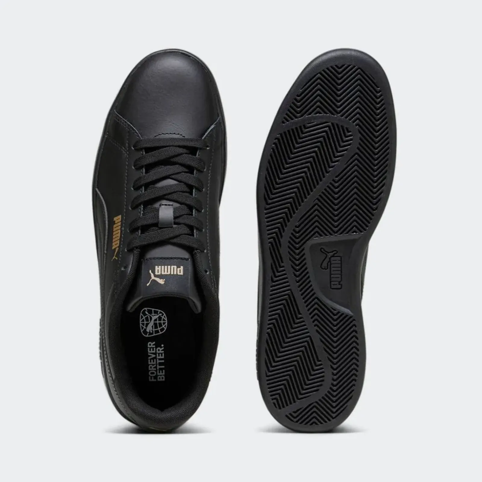 Puma Smash 3.0 Sneakers Μαύρα Ανδρικά Sneakers (390987-10) – Photo 4