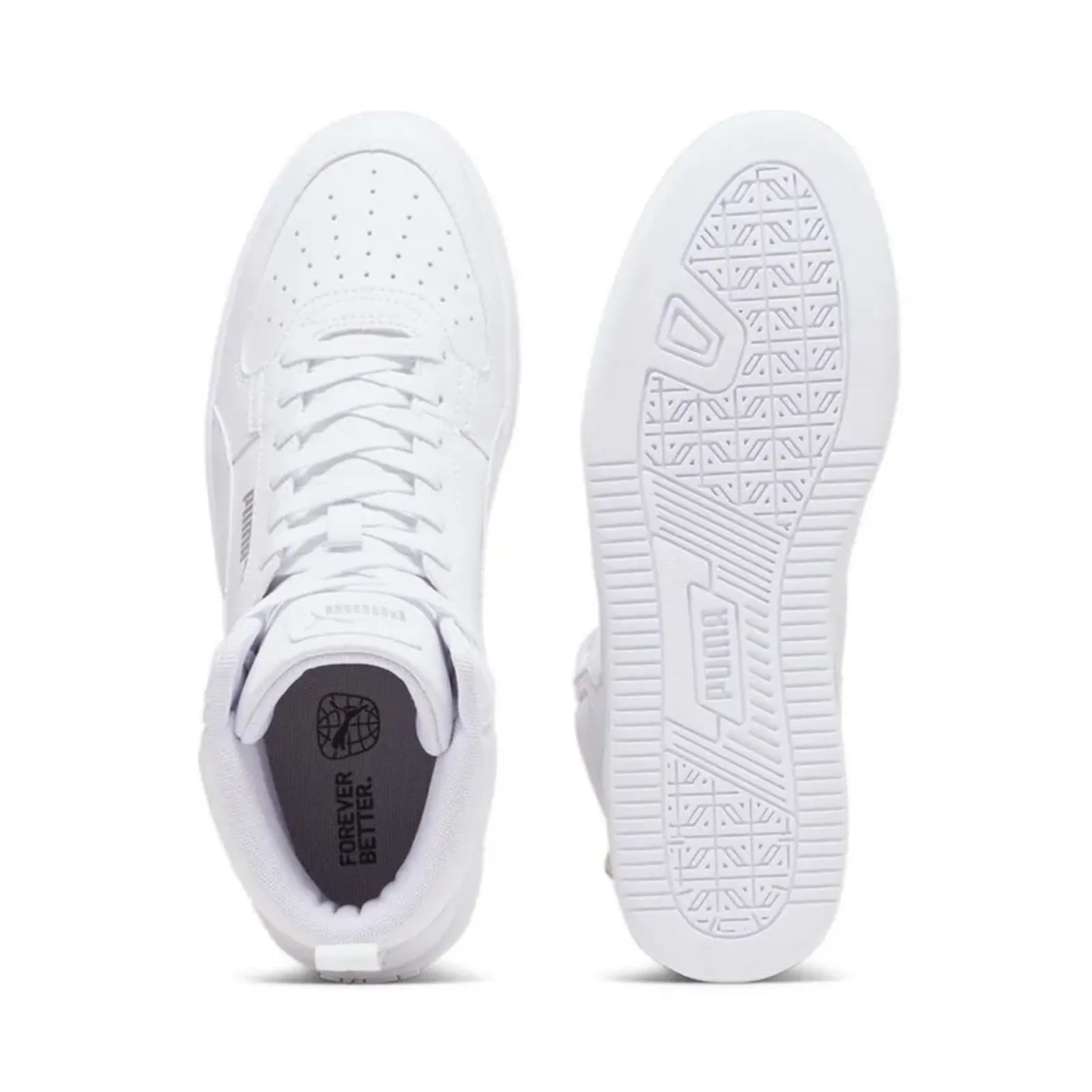 Puma Puma Caven 2.0 Ανδρικά Μποτάκια Λευκά Ανδρικά Sneakers (392291-02) – Photo 3