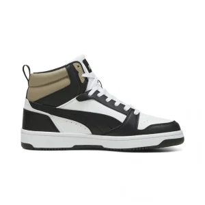 Ανδρικά sneakers Puma Rebound V6 Μποτάκια Λευκά λευκό – πλάγια όψη