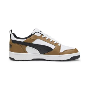 Ανδρικά sneakers  Puma Rebound V6  Μπεζ  μπεζ – πλάγια όψη