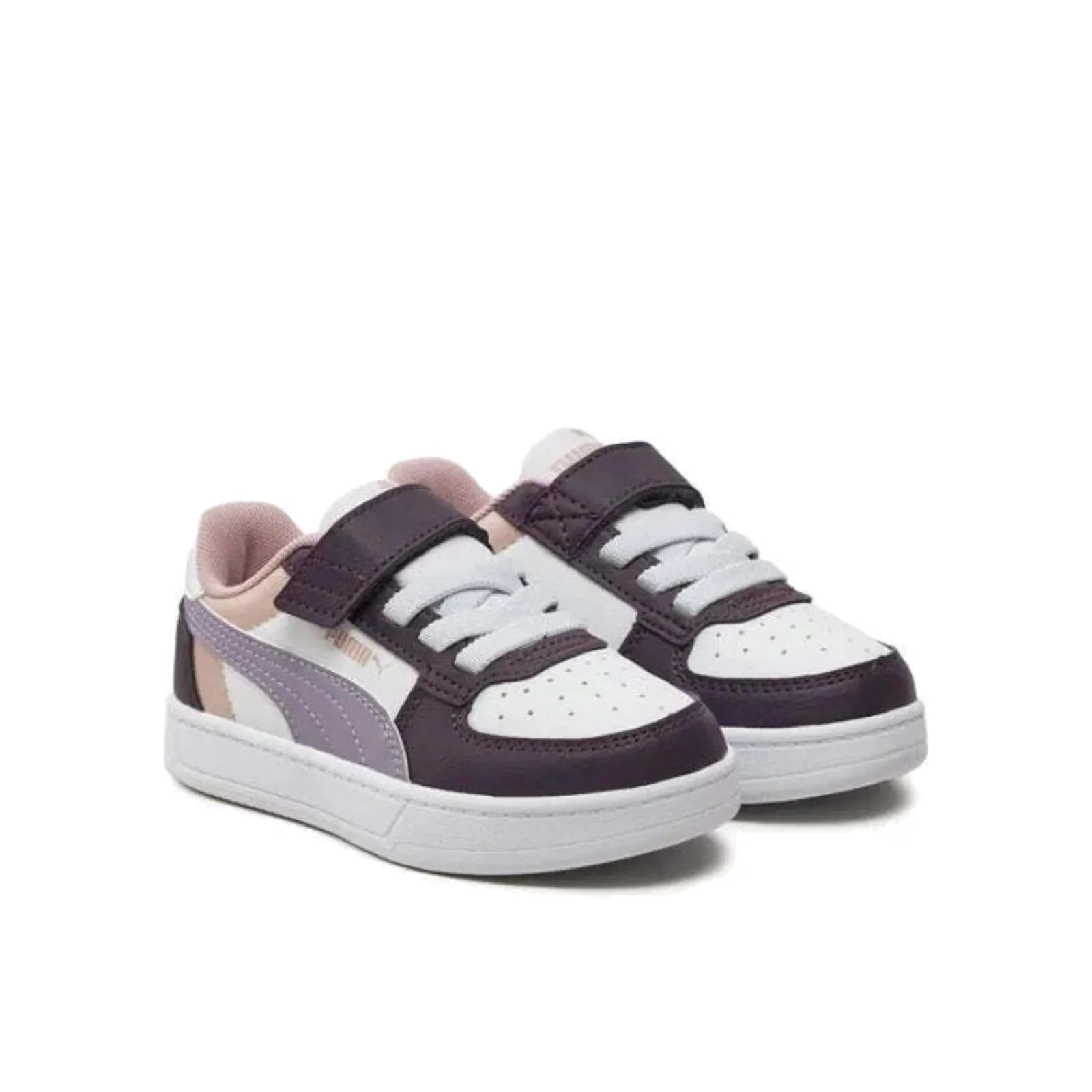 Puma Caven 2.0 Block Παιδικά Sneakers με Σκρατς Λευκά 394462-11 – Photo 1