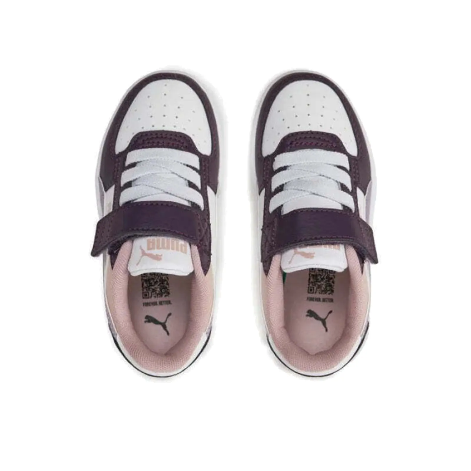 Puma Caven 2.0 Block Παιδικά Sneakers με Σκρατς Λευκά 394462-11 – Photo 3
