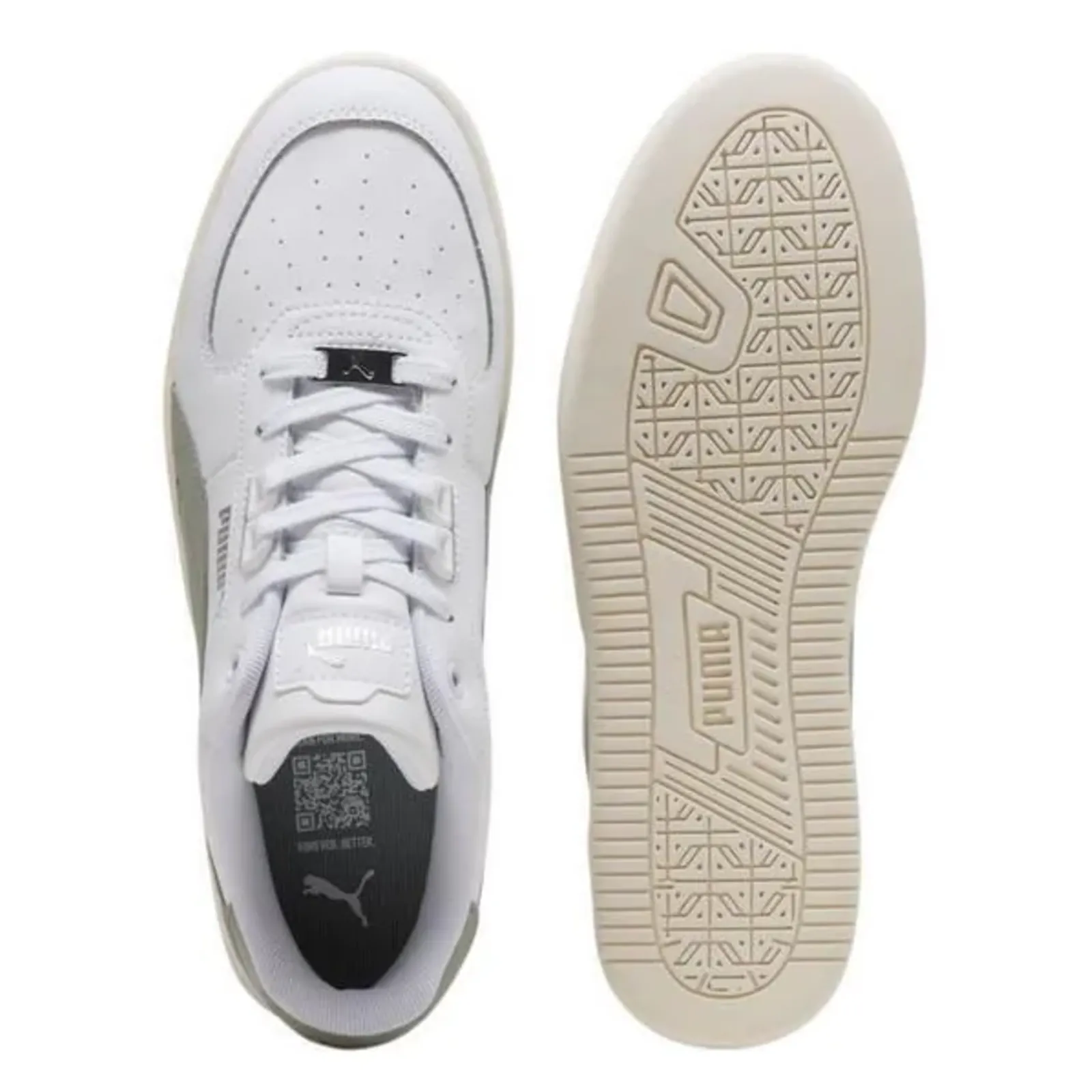 Puma Caven 2.0 Lux Ανδρικά Sneakers Λευκά Ανδρικά Sneakers (395016-14) – Photo 5