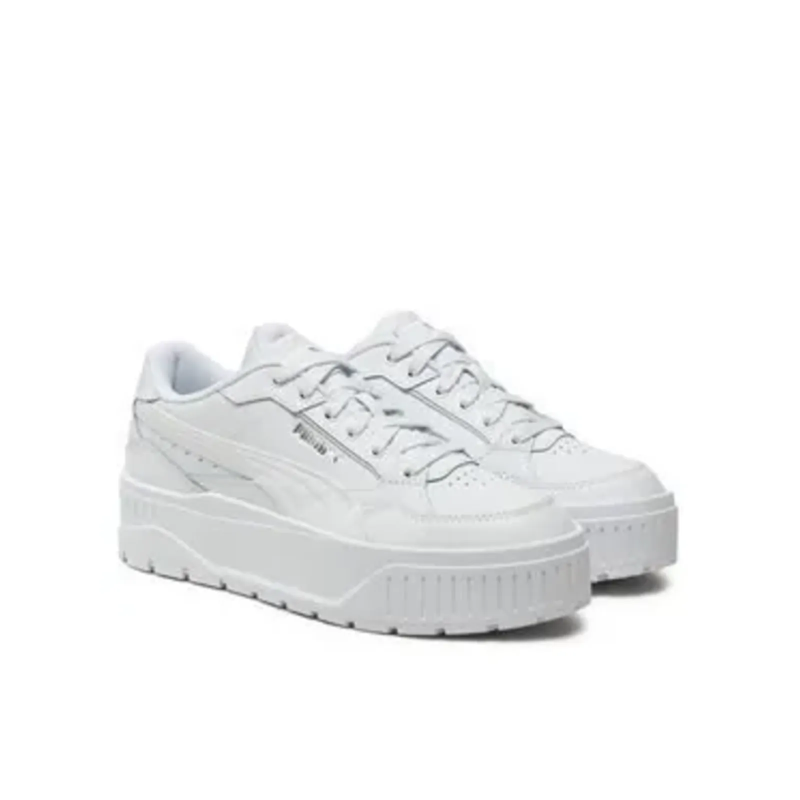 Puma Karmen Ii Idol Γυναικεία Flatforms Sneakers Λευκά Γυναικεία Sneakers (397461-02) – Photo 1