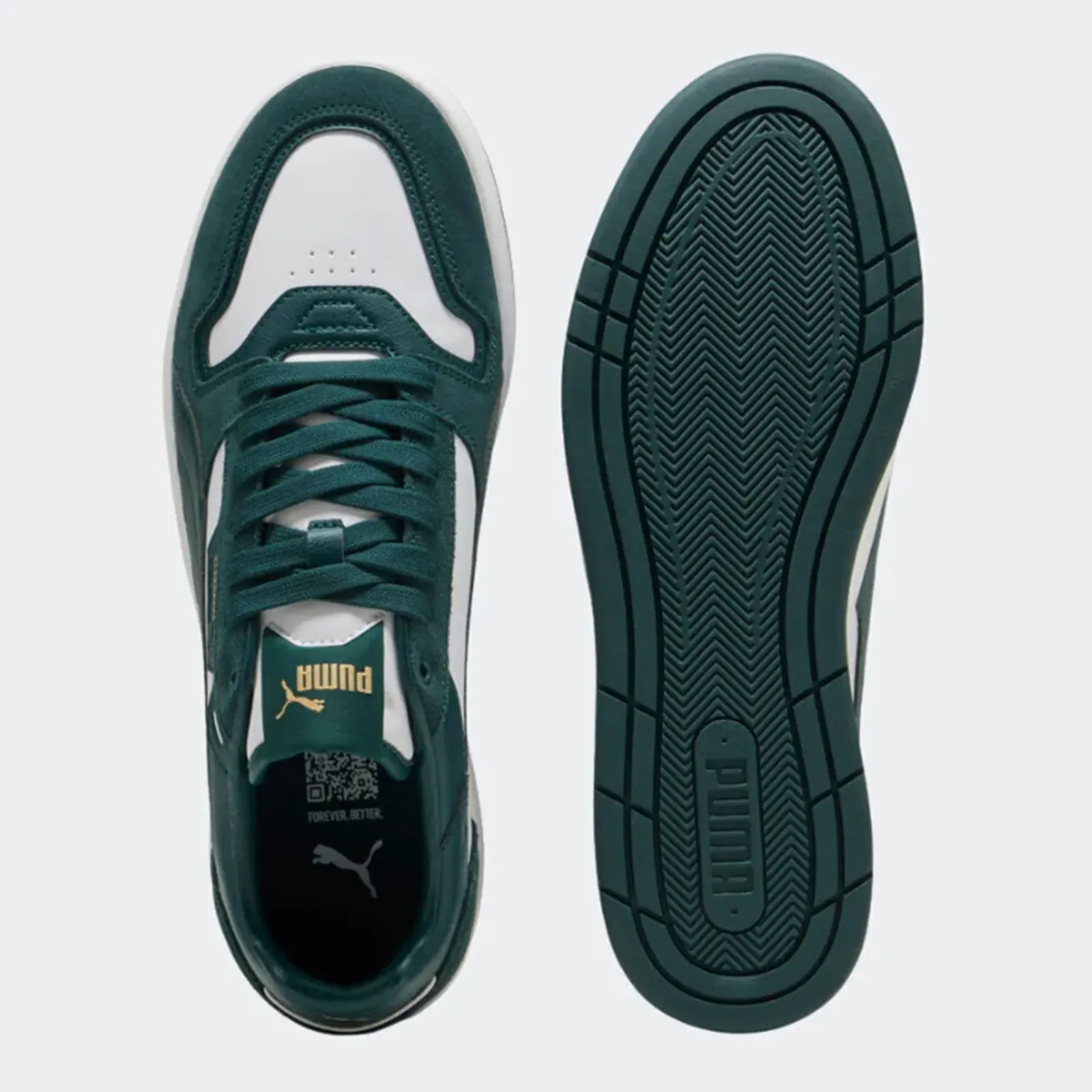Puma Court Classic Street Sd Ανδρικά Sneakers Πράσινο Ανδρικά Sneakers (400215-04) – Photo 3