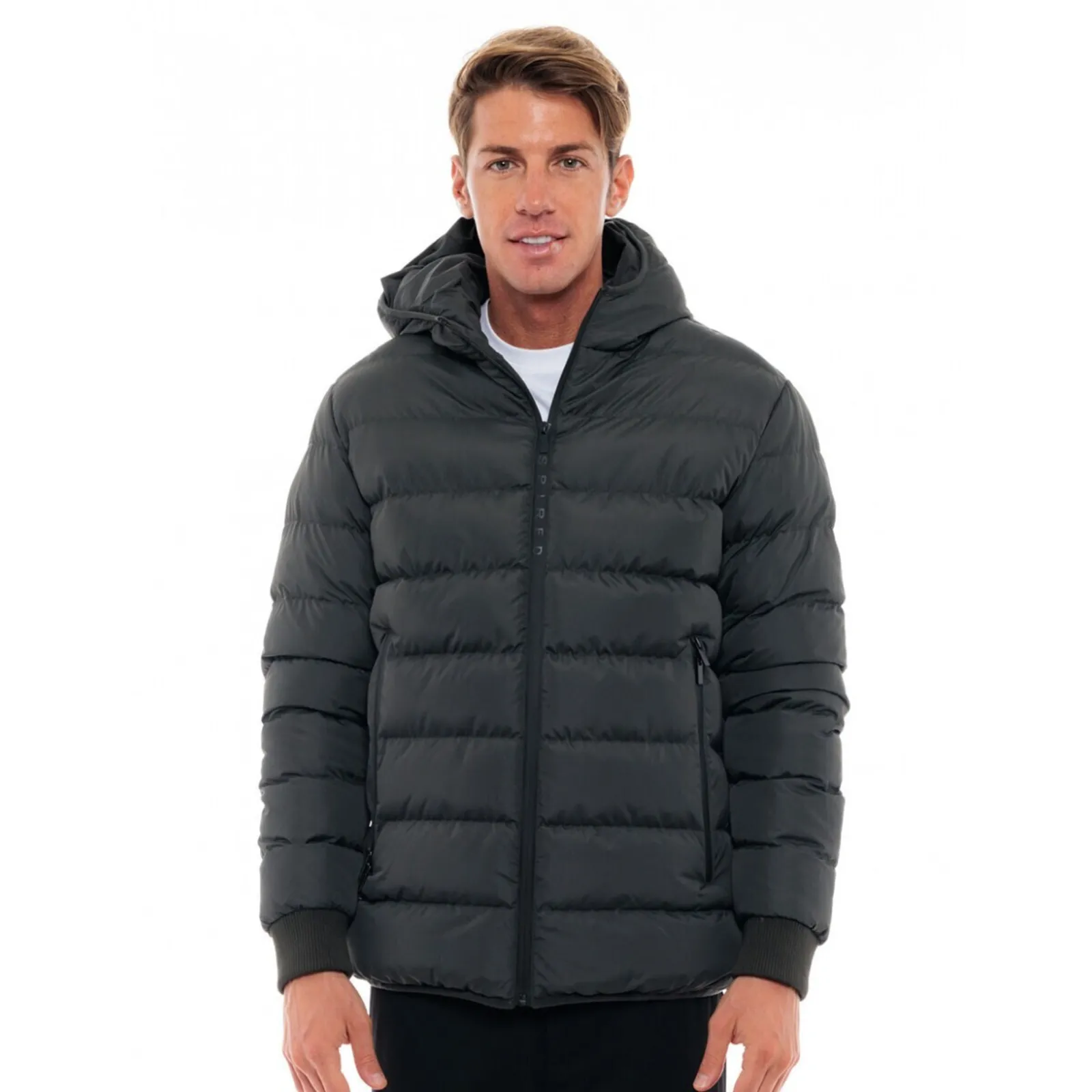 Biston 48-201-064 Ανδρικό Μπουφάν Puffer DK Green (48-201-064-DK-GREEN)