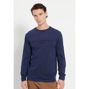 Funky Buddha Ανδρική Μπλούζα Μακρυμάνικη Midnight Blue FBM008-025-07 (FBM008-025-07-MIDNIGHT-BLUE)