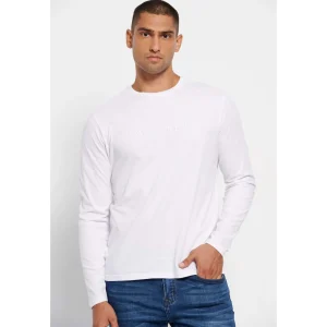Funky Buddha Ανδρική Μπλούζα Μακρυμάνικη Λευκή FBM008-025-07 (FBM008-025-07-WHITE)