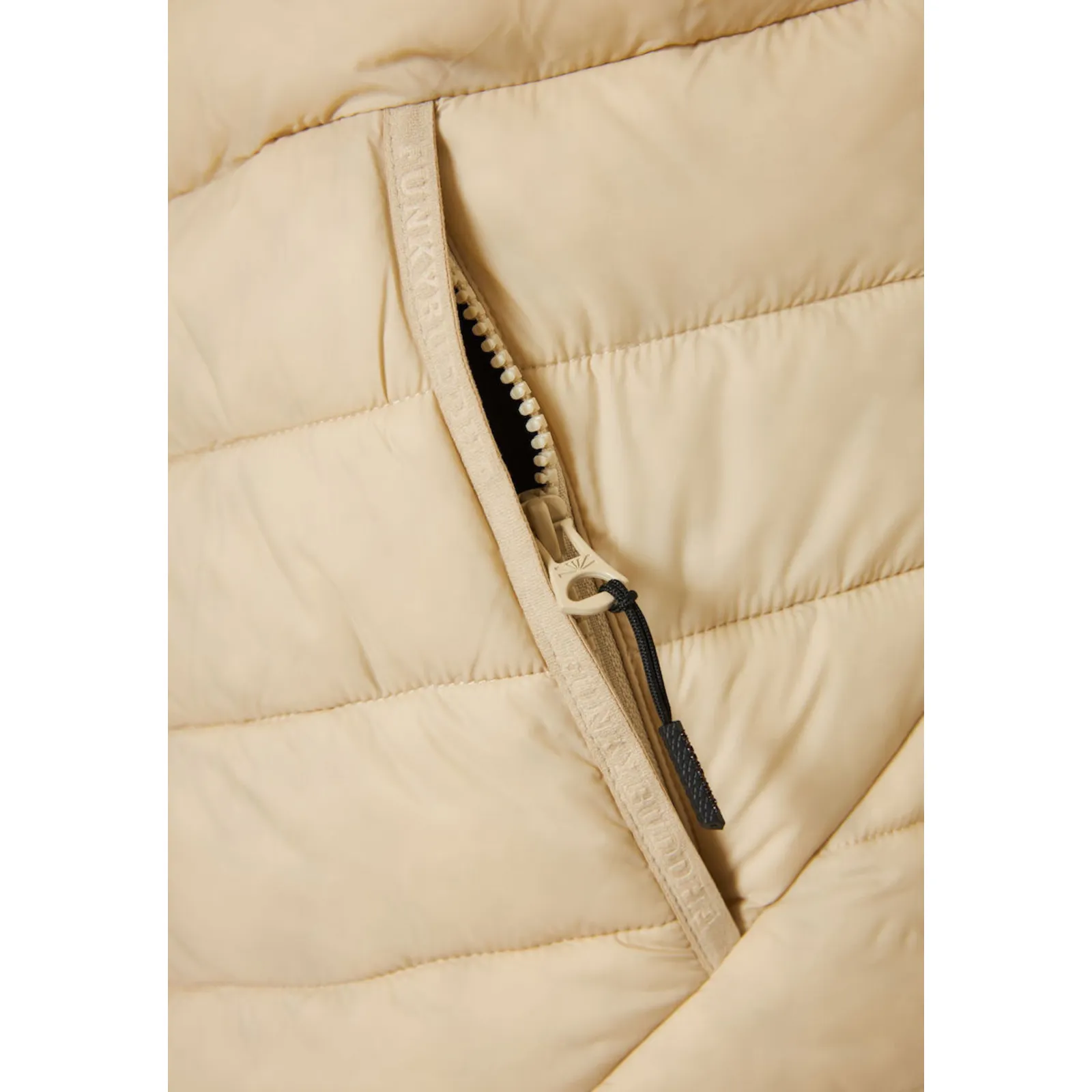 Funky Buddha Αμάνικο Ανδρικό Μπουφάν Puffer Μπεζ FBM009-001-01 (FBM009-001-01-Beige) – Photo 1