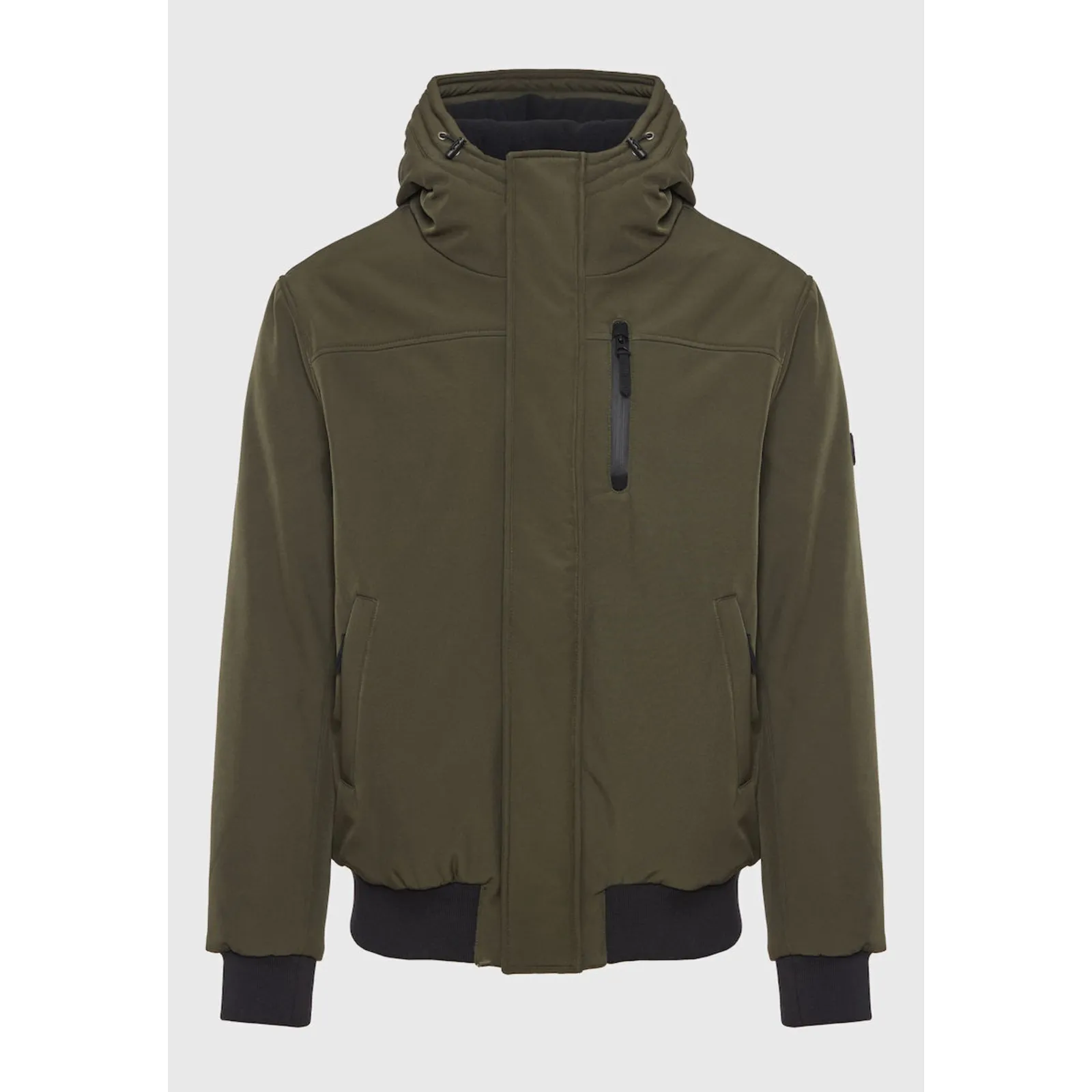 Funky Buddha Ανδρικό Μπουφάν Bomber Χακί FBM010-020-01-KHAKI – Photo 2