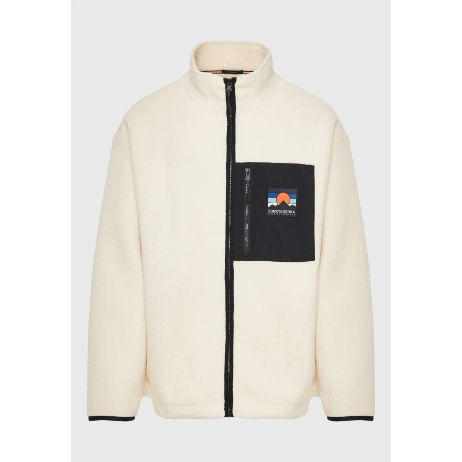 Funky Buddha Ανδρικό Μπουφάν Chalk FBM010-056-06-CHALK – Photo 3