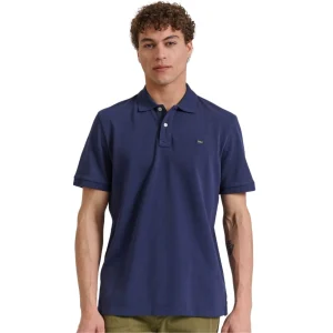 Funky Buddha Polo Μπλούζα Navy FBM011-001-11-NAVY