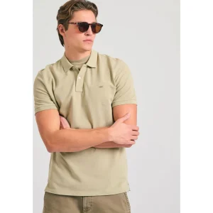 Funky Buddha Polo Μπλούζα Γκρι FBM011-001-11-STONE