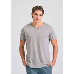 Funky Buddha T-shirt Γκρι FBM011-004-04-ELEPHANT
