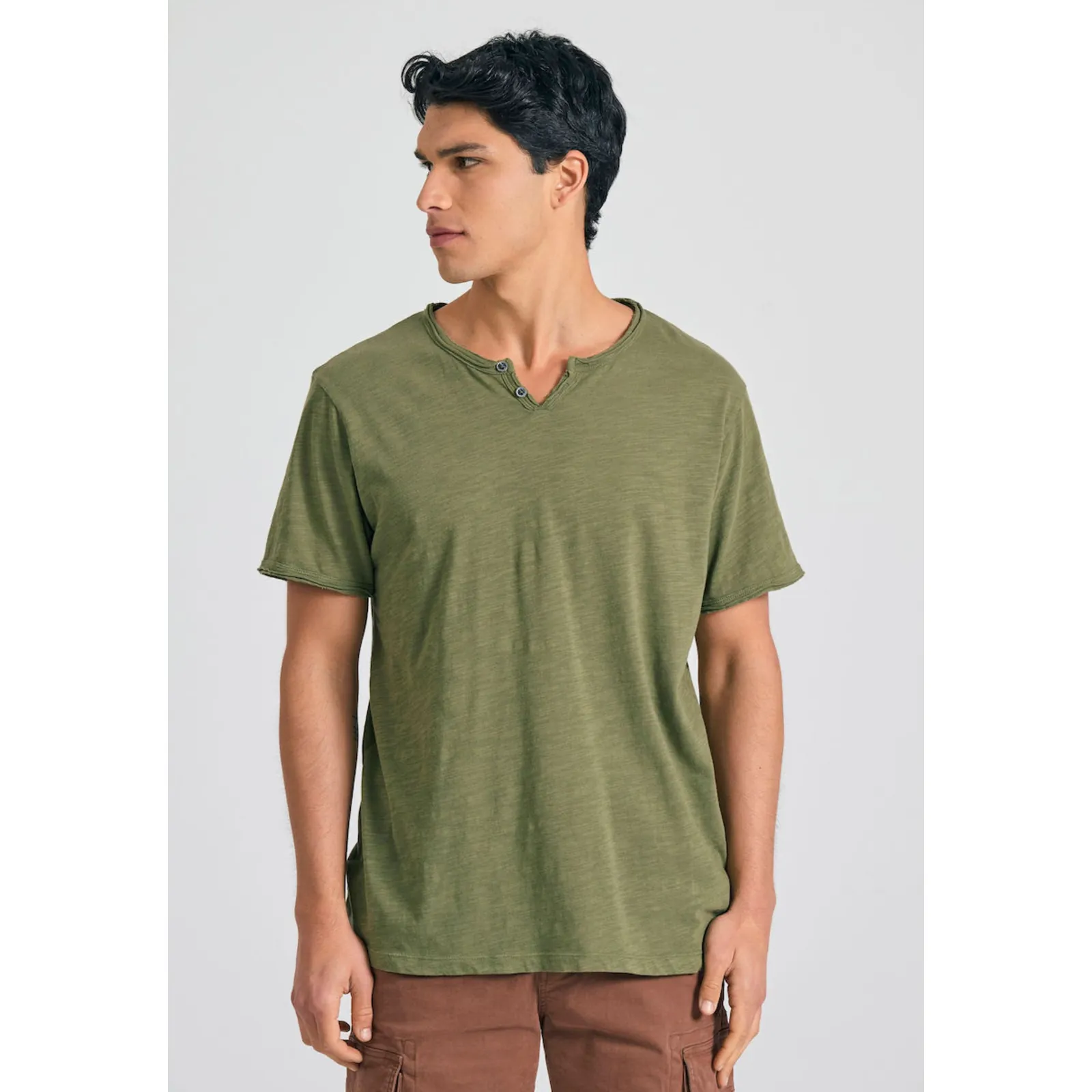 Funky Buddha T-shirt Hunter Green FBM011-004-04-Hunter