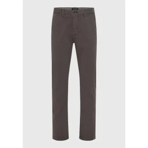 Funky Buddha Παντελόνι Chino σε Κανονική Εφαρμογή Γκρι FBM012-001-02-DK-GREY