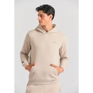 Funky Buddha Φούτερ με Κουκούλα Γκρι (FBM010-002-06-GREIGE)