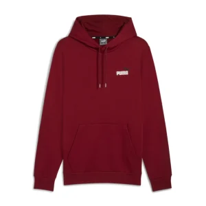 Puma Ess+ Φούτερ με Κουκούλα Κόκκινο (674471-12)