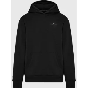 Funky Buddha Φούτερ με Κουκούλα Μαύρο Black (FBM012-002-06-BLACK)