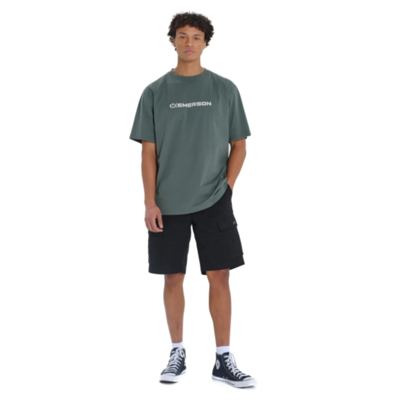 Emerson Ανδρικό T-Shirt 261.EM33.03-SILVER-PINE - Image 4