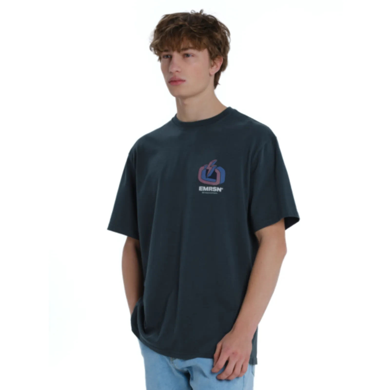 Emerson Ανδρικό T-Shirt 261.EM33.08-TEAL-BLUE - Image 2